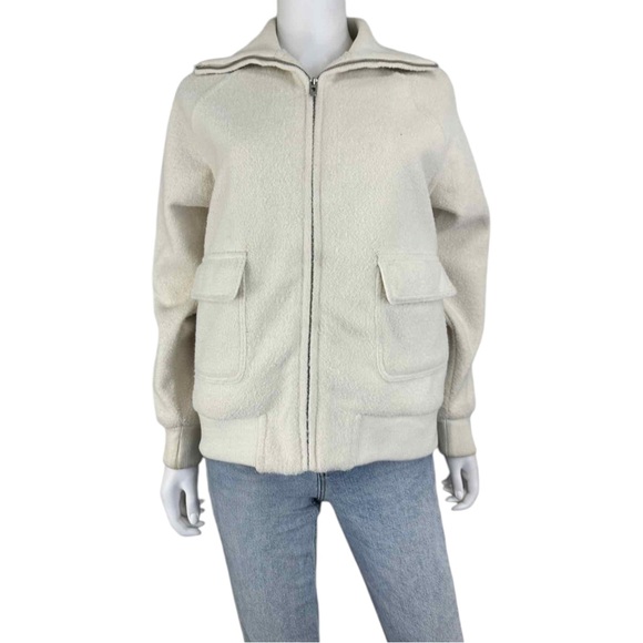 Joie Jackets & Blazers - joie Cream Fleece Jacket Size S D0654